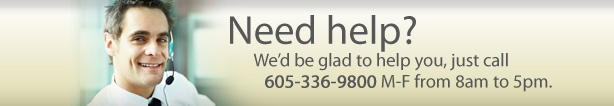 Need help? Call 605-336-9800